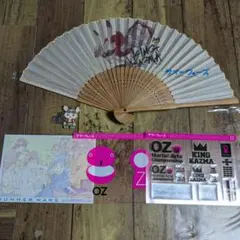 村上隆、サマーウォーズ、 アニメグッズ、扇子 Summer Wars - メルカリ
