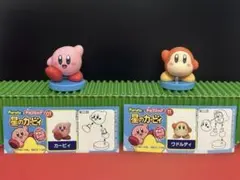星のカービィチョコエッグ 01+11カービィ・ワドルディフィギュア
