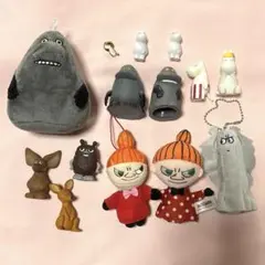 ☆千趣会 ベルメゾン☆ ムーミン おやくだちマスコット 8体セット
