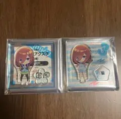 五等分の花嫁　ちびアクスタ　中野三玖　2種