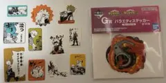 僕のヒーローアカデミア ヒロアカ 原画展 フレークシール ステッカー 爆豪勝己