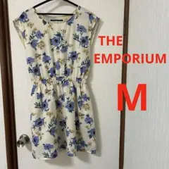 THE EMPORIUM ワールド 花柄ワンピース　Mのサムネイル