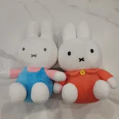 年代物　レア　ミッフィーちゃん　ディックブルーナ ディック・ブルーナ miffy ミッフィー 年代物 古い ぬいぐるみ 3つ