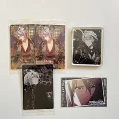 【八乙女楽】 トレカ4枚・アクリルキーホルダー セット TRIGGER アイナナ