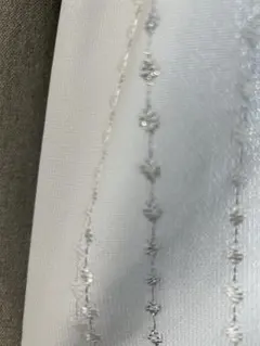 ニトリ 遮熱・ミラーレースカーテン(シズク ホワイト 100×133 1枚)