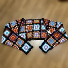 グラニースクエアカーディガン