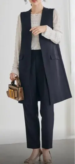 RANAN ラナン　ジレ　セットアップ