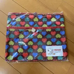スヌーピー ハート柄ポーチ