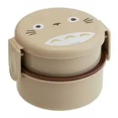 となりのトトロ ランチボックス 丸形 2段 500ml フォーク付 일본제