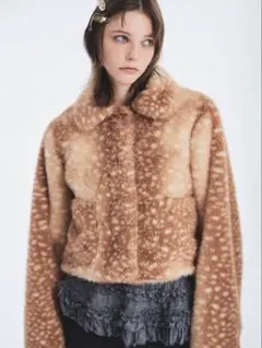 furfur エコファージャケット animal バンビ柄のサムネイル