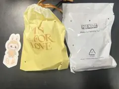 ラブブ イニシャル ぬい チャーム B