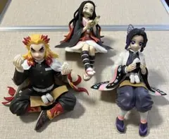 鬼滅の刃 ちょこのせ フィギュア 3体 セット