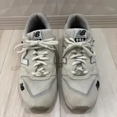 New Balance 996 ホワイト/グレー スニーカー