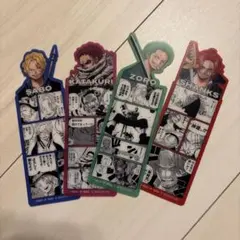 希少　ジャンプフェスタ限定　ONE PIECE ブックカバーしおりセット　未開封 中古】ブックカバー・しおり(キャラクター) ワンピース しおりセット