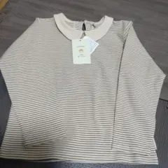 ボーダー柄トップス