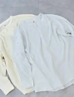 別注 Hanes / ヘインズ Thermal Henly Neck まとめ売りのサムネイル