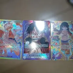 【美品】モンキー・D・ルフィ L リーダーパラレル　SECルフィ2枚おまけ