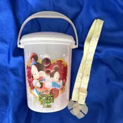 東京ディズニーシー　シーズンオブハート2008 ポップコーンバケツ ストラップ付