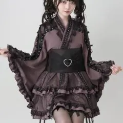 殿厨】ドレス浴衣 ゆきむら。オリジナル浴衣 - メルカリ