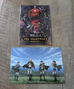 進撃の巨人　ニジゲンノモリ　特典ポストカード