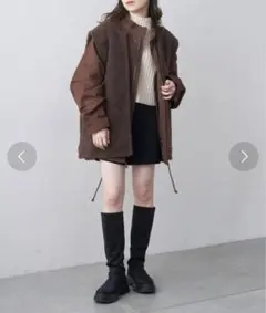 ボアベスト　+ モッズコート　セット　フーズフーチコ　chico アウター