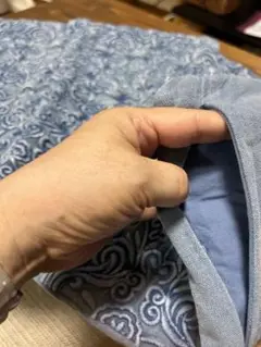ZARA デニムクッションカバー２枚