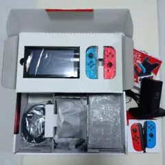 Nintendo Switch ネオンブルー/ネオンレッド 本体SDカード付き - メルカリ