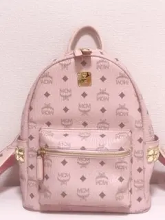 激レア 廃盤 大人気 MCM リュック パウダーピンク バックパック 地雷