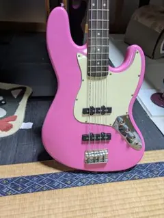 GIG THE STANDARD エレキベース ピンク ジャズベースのサムネイル