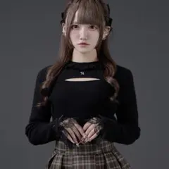 Pal elfy ハシゴレースアンサンブルニット 完売品 ZOZOTOWN - メルカリ