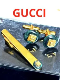 ソ15/GUCCI/グッチ/タイピン/カフスセット/オールドグッチ/ヴィンテージ ソ15/GUCCI/グッチ/タイピン/カフスセット/オールドグッチ
