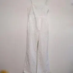 ホワイト刺繍オールインワンのサムネイル