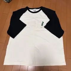 H&M ルーズフィット ラグラングラフィックTシャツ XL