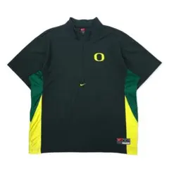 NIKE 90年代 TEAMタグ ハーフジップ トラックジャケット 半袖