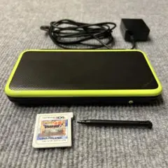 new Nintendo 2DS LL ブラック×ライム