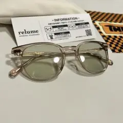 zoff journalstandard THE550 サングラス クリアレンズ