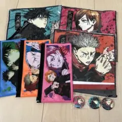 呪術廻戦　虎杖　伏黒　渋谷事変　釘崎　スライダーポーチコレクション　缶バッジ