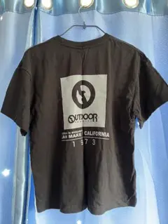 OUTDOOR Tシャツ 黒 キッズ