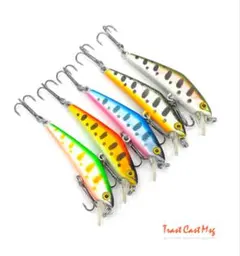 トラウトミノー 3.0g 5色セット YTSTORE 288のサムネイル