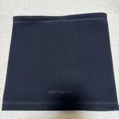 carhartt 黒 ネックウォーマー ドローストリング付き