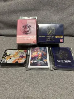 ワンピースカード　オフィシャルスリーブ＆カードケース、デッキケース　まとめ売り