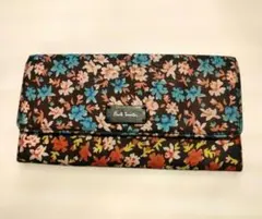 Paul Smith 花柄 長財布 ポールスミス 財布 フラワー ボタニカル
