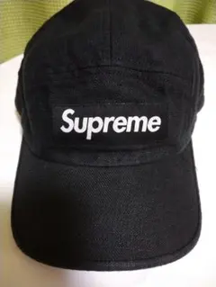 Supreme Linen Fitted Camp Cap "Black"M/Lのサムネイル