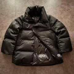 美品 ユニクロ×ジルサンダー ダウンジャケット +J ブラック 肉厚 防寒 M