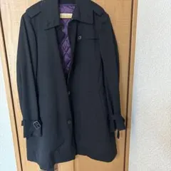 TIMOTHY EVEREST ブラック トレンチコート