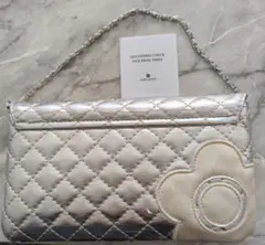 MARC JACOBS シルバー クラッチバッグ