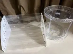 コスメ収納ラック＆回転式ラック