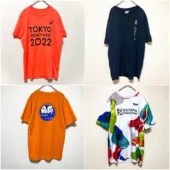 マラソン大会 Tシャツ 4枚まとめ売り/M〜L