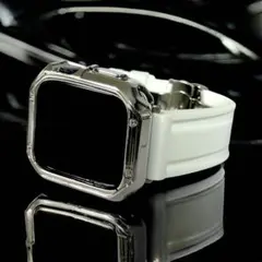 s★Apple Watchバンド ラバーベルトカバー アップルウォッチケース