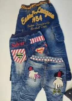 デニムパンツ 3点